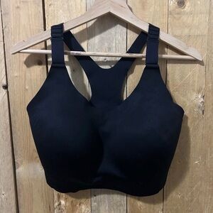 Brooks Black High Support Racerback Sports Bra